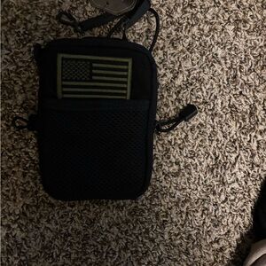 Tactical Black and Green Men's Bag